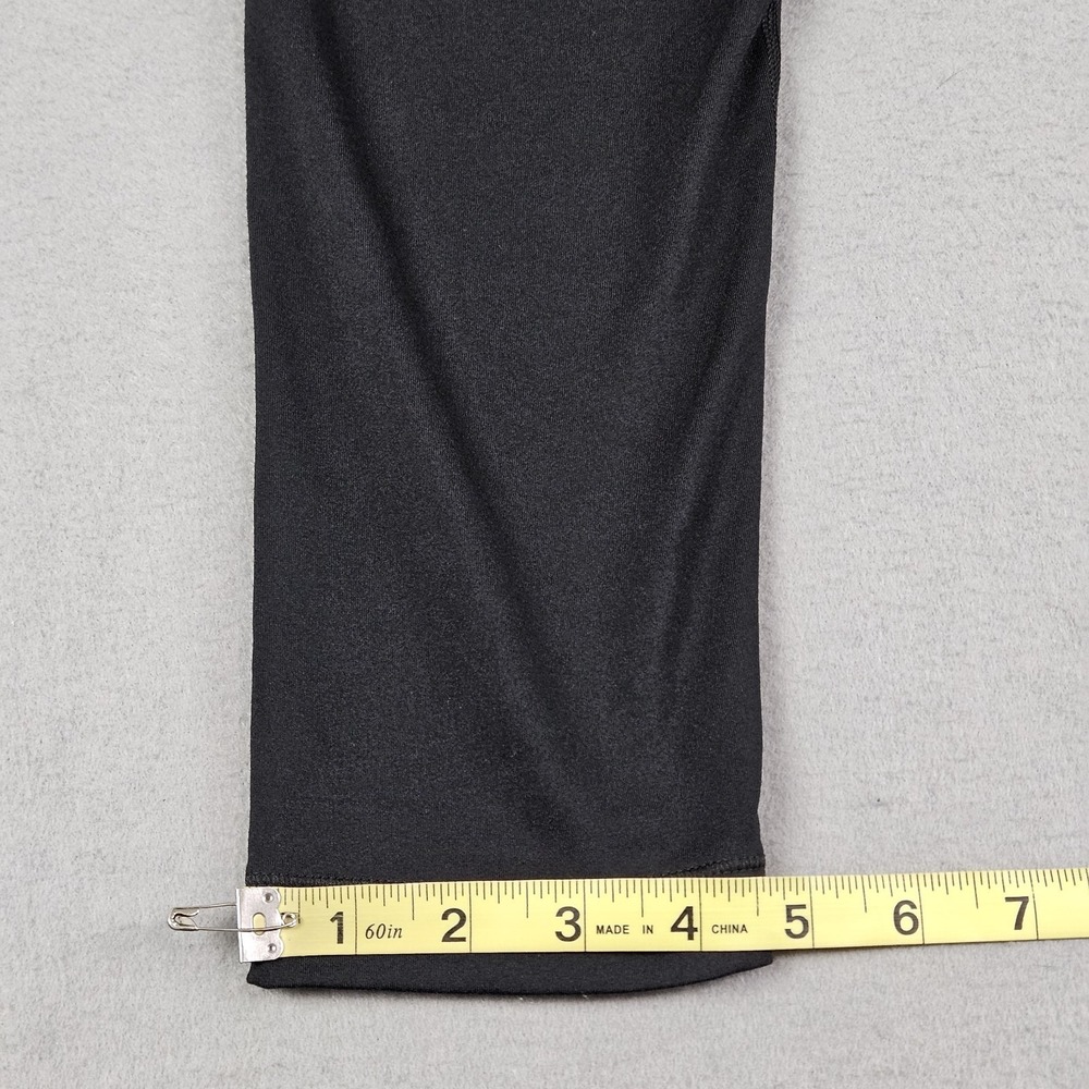 Nike Pro Dri-FIT Women's Sz XL Ankle Leggings Black White Just Do It Logo - Picture 7 of 12